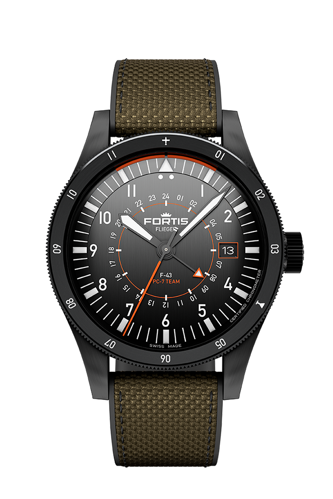 Flieger F-43 TRIPLE-GMT PC-7 TEAM EDITION